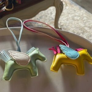 Pair of Inspired Pegasus purse Charm